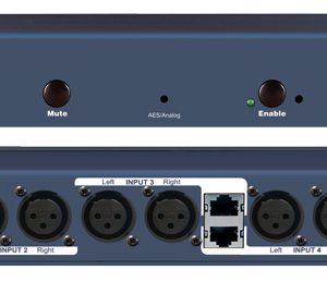 Universal 4.1 MLR»Web – Web-based RJ45/XLR Switcher w/ Silence/AES Loss Detector