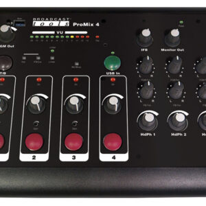 ProMix-4 – Four Channel Mixer with USB