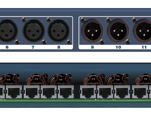 RJ-XLR 8F 8M – RJ45 to XLR Breakout Panel