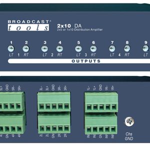 2x10 DA – Analog Distribution Amplifier