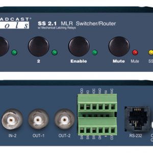 SS 2.1 MLR/BNC – BNC Switcher/Router