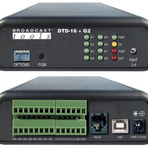 DTD-16 + G2 – DTMF Decoder w/ Relay Outputs and USB/Serial