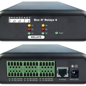 Box O' Relays 6 – Six Channel Isolated Relay Module (BOR-6)