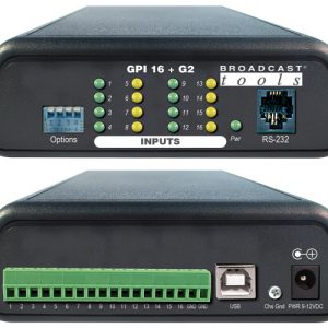 GPI-16 + G2 - Serial/USB GPI/Trigger Interface