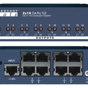 2x16 DA/RJ G2 – Analog RJ45 Distribution Amplifier