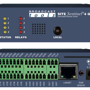 Site Sentinel 4 G2 – Web-based Remote Control