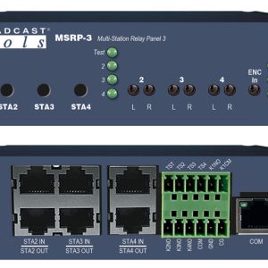 MSRP-3 NET– Three Station Analog EAS Relay